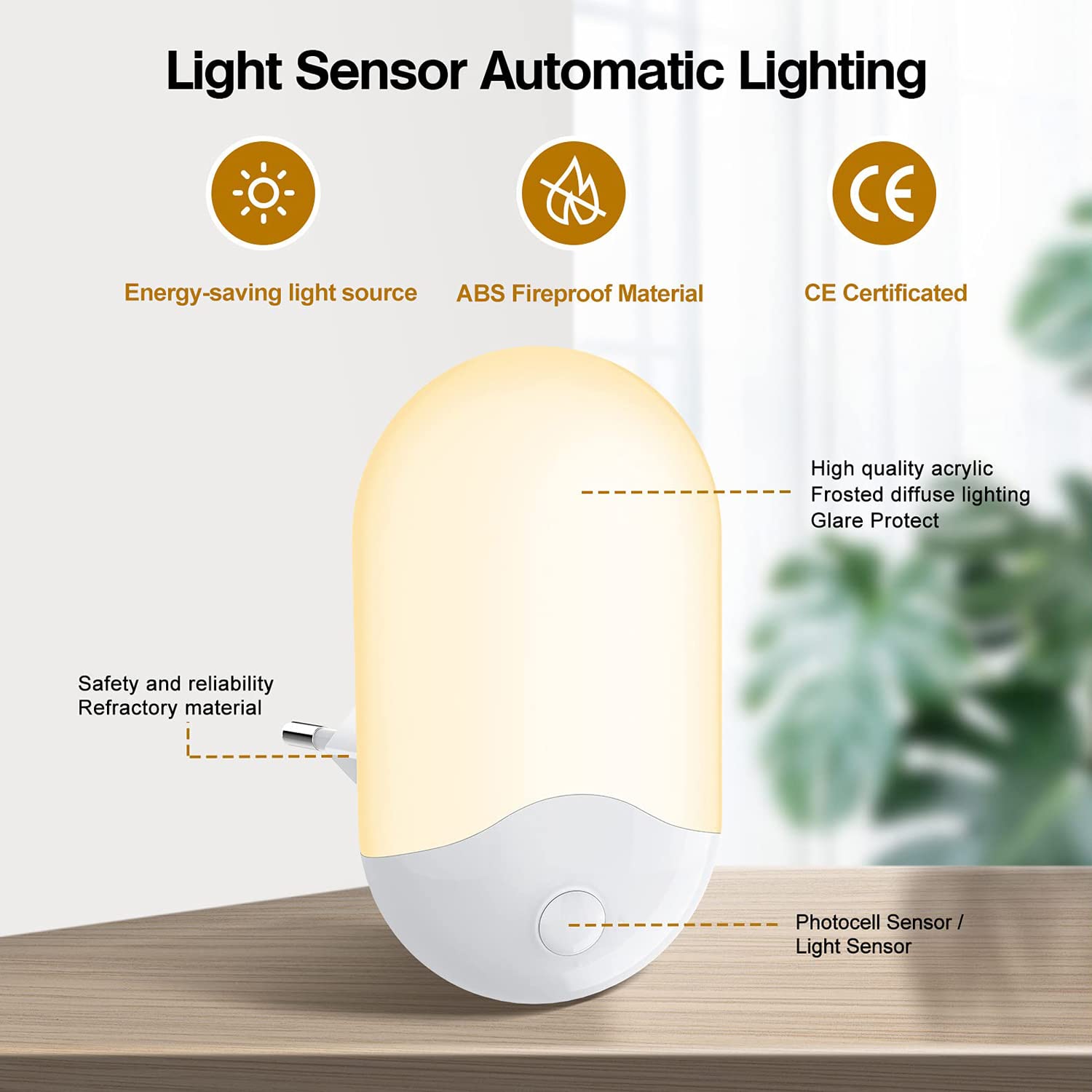 ELEPHANTBOAT® 2 Pcs Motion Sensor Night Lamp for Bedroom, Hallway Light, Stair Light, Birthday Gifts Night Light for Bedroom Night Bulbs for Bedroom Dim Light for Bedroom ELEPHANTBOAT® 2 Pcs Motion Sensor Night Lamp for Bedroom, Hallway Light, Stair Light, Birthday Gifts Night Light for Bedroom Night Bulbs for Bedroom Dim Light for Bedroom